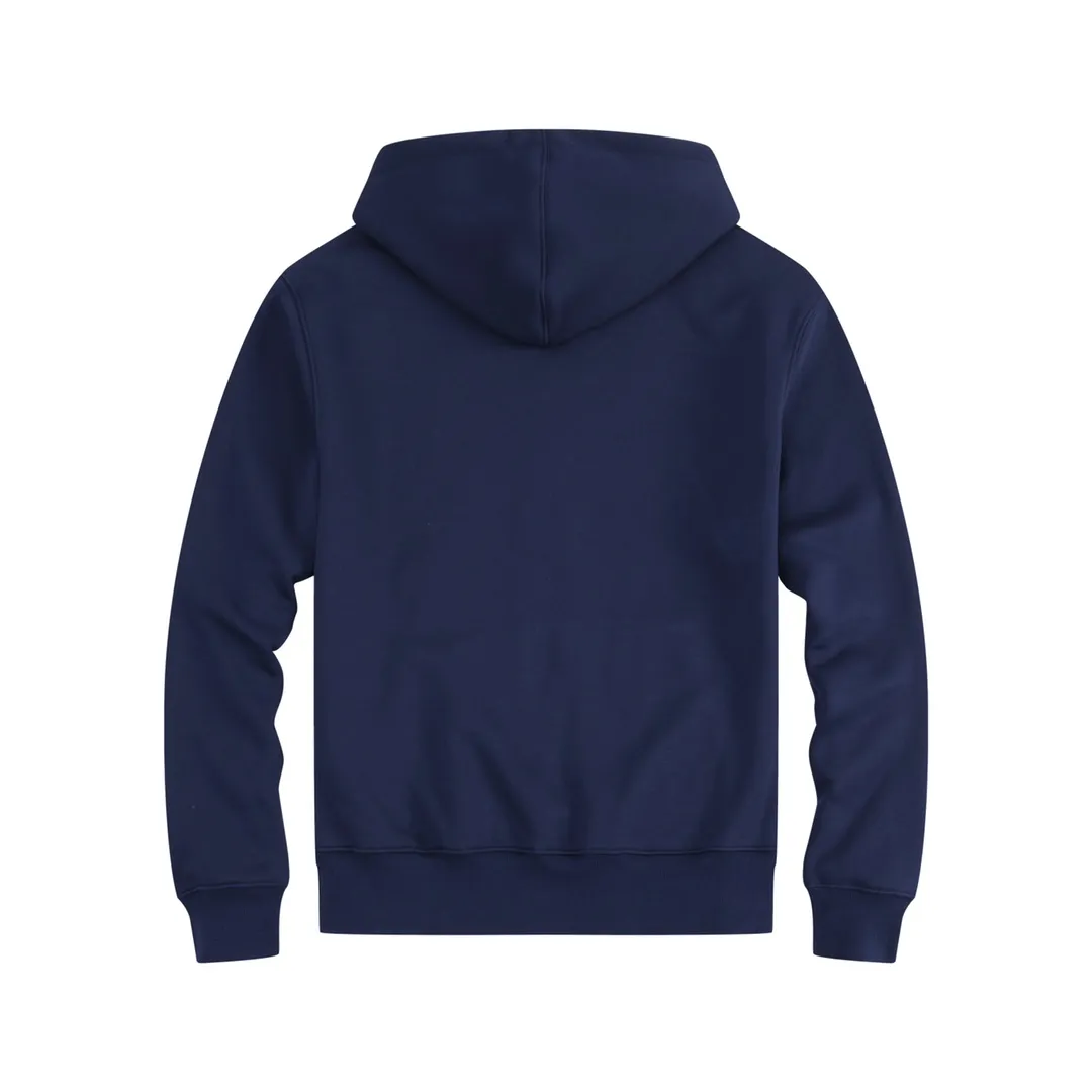 P260 Ralph Lauren white rope sweatshirt for men and women (pure cotton) Size: S-XXL